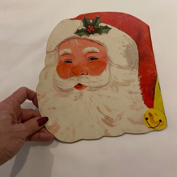 The SANTA CLAUS BOOK Childrens Book Vintage 1965 Softcover Golden Shape Book - Picture 9 of 9